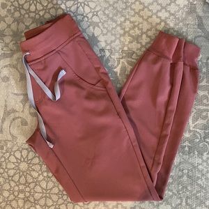 FIGS Scrubs Mauve Joggers